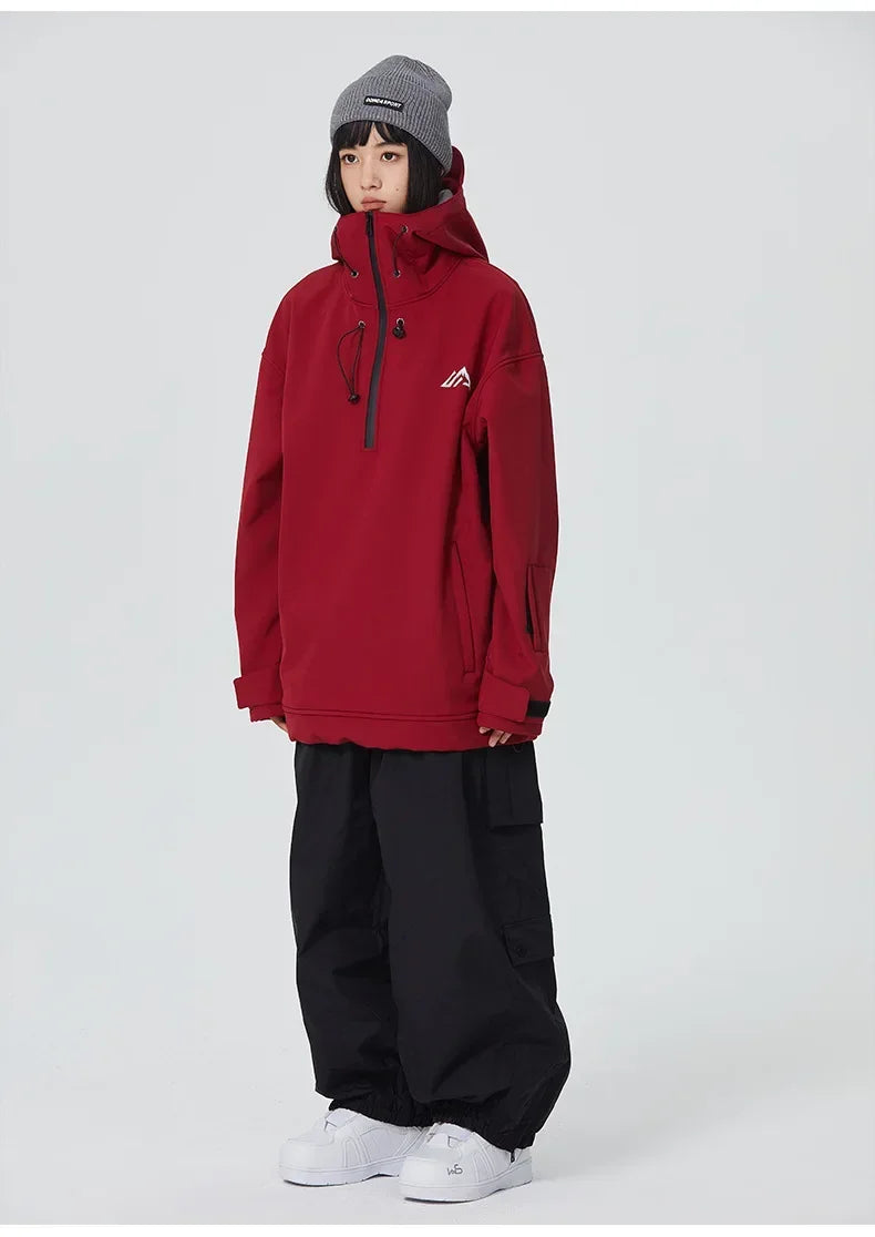 Thermal Ski Jackets 2025 New Winter Woman Outdoor Pro Windproof Sport Skiing Hoodies Man Snowboard Tracksuit Snow Clothing