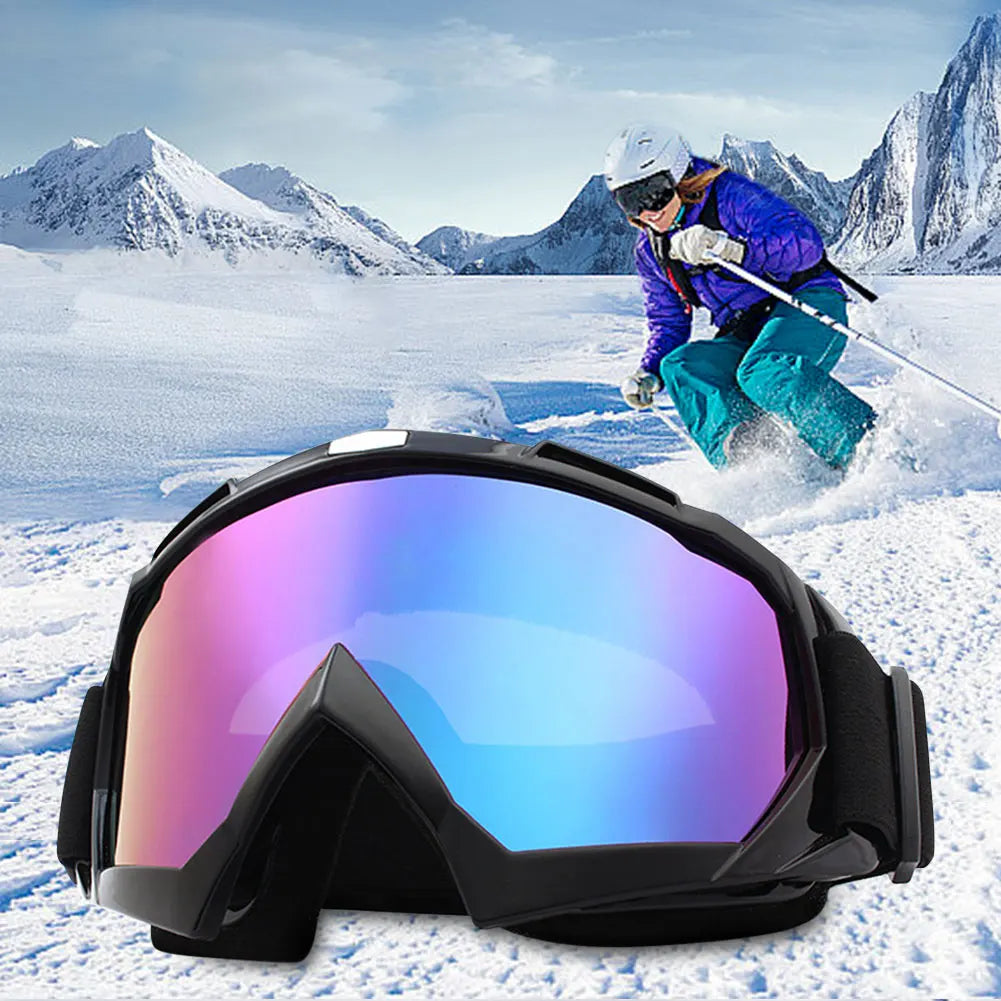 Skiing Goggles Anti-Collision Anti-Glare Lens Sport Eyewear Winter Sport Accessories Cycling Eyewear UV Protection Sunglasses