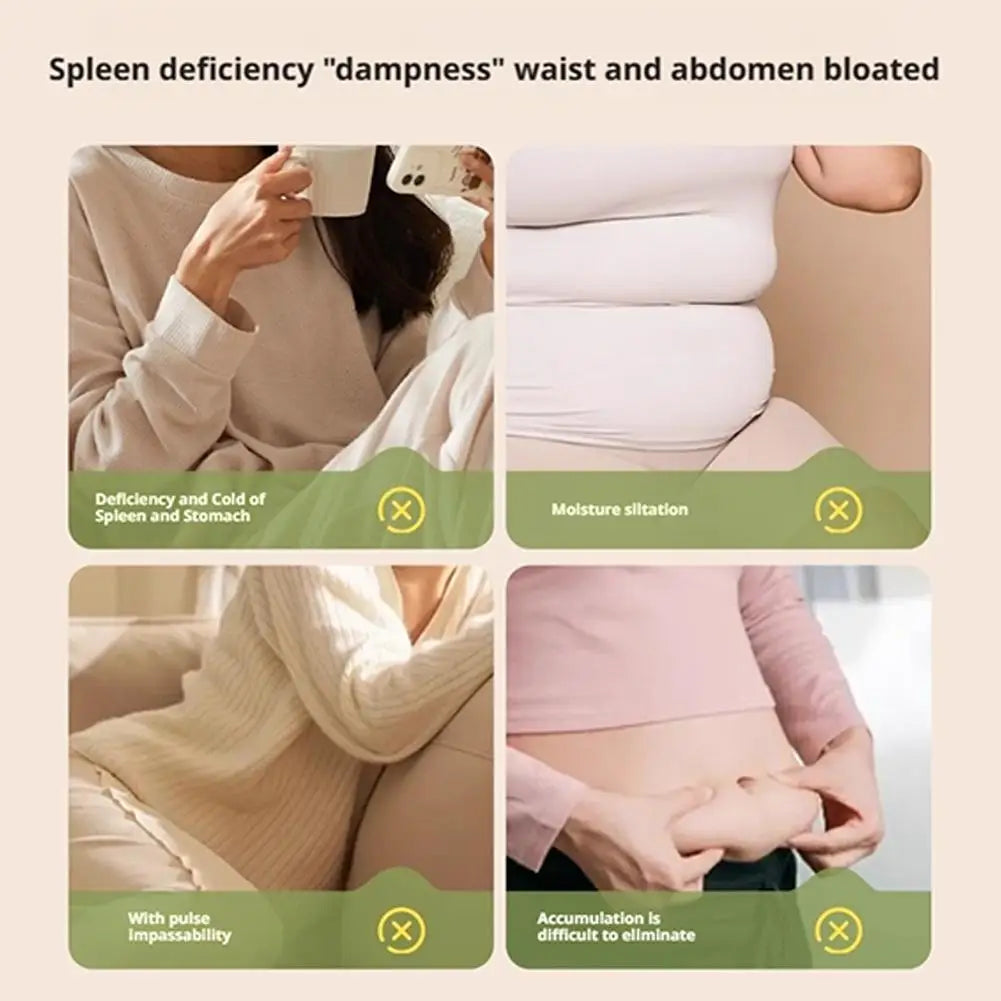 Body Shaping Patches Fast Burning Fat Mugwort belly button patch Improve Stomach Belly Slimming Stickers for Female Male