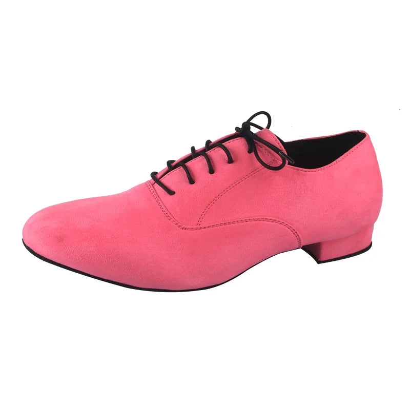 Wedopus 2.5CM Smooth Men's Dance Shoes Royal Blue Shoes for Ballroom Dancing Suede Bottom Dropshipping