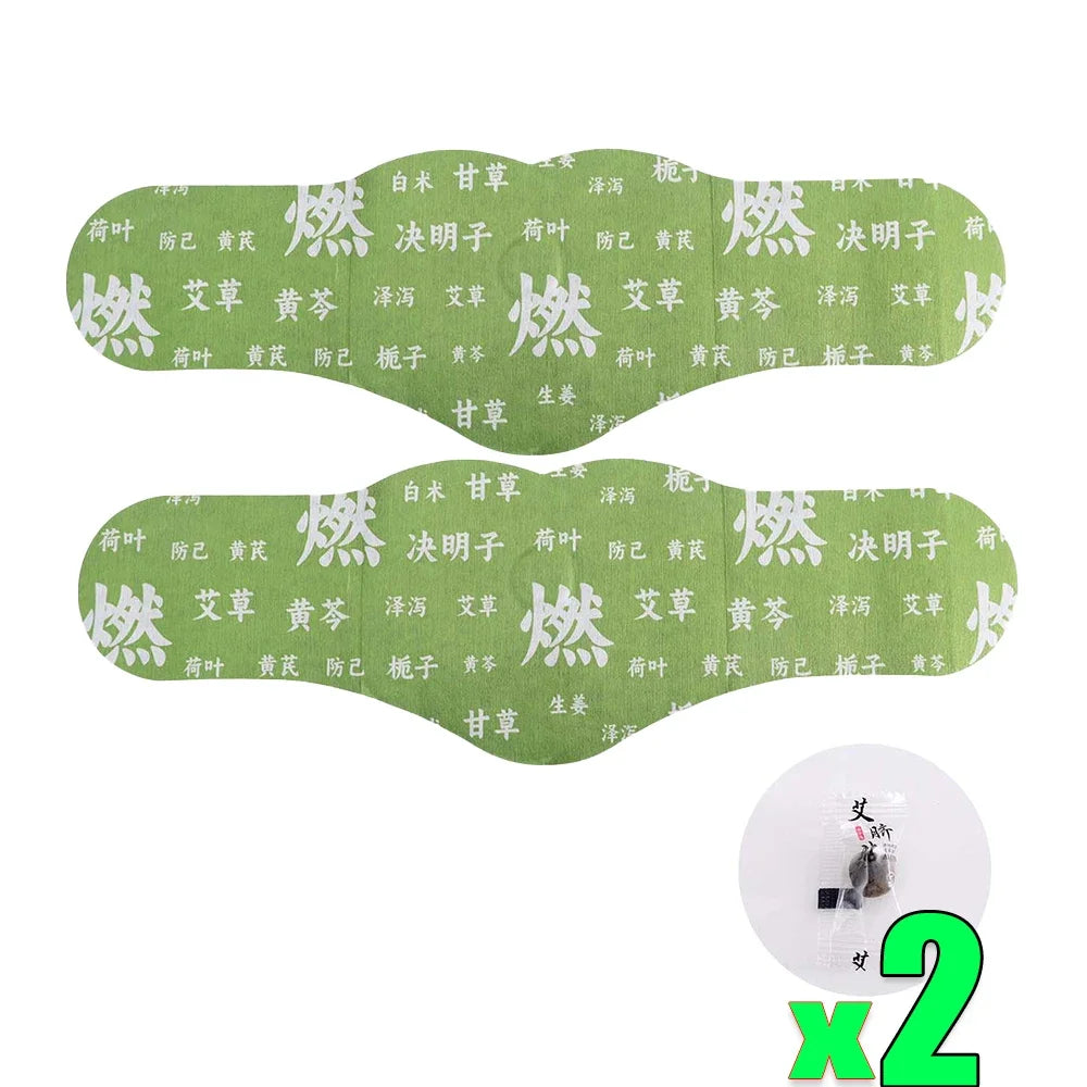 Herbal Navel Waist Patch Tighten Arms Thighs Remove Body Toxins Prevent Fat Accumulation Fast Fat Burning Belly Slimming Sticker