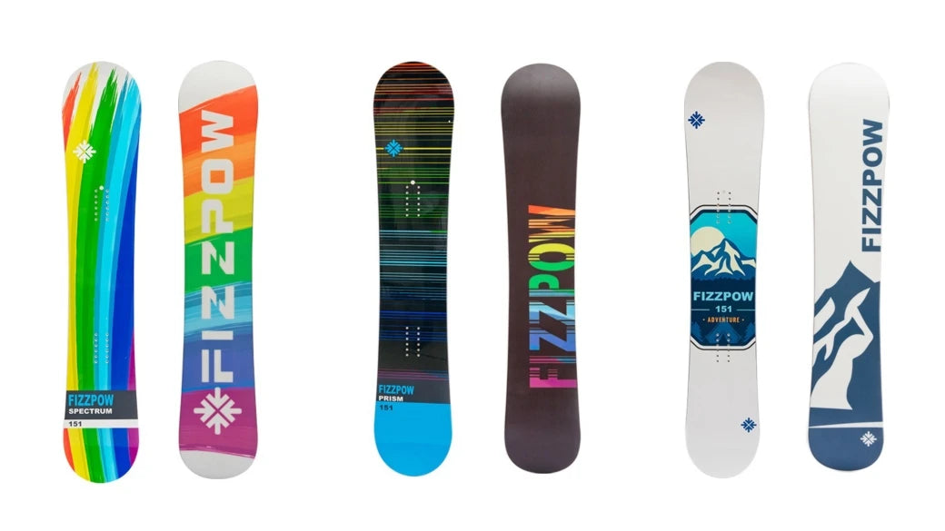 All-Mountain All-Terrain Snowboard Fizzpow Rider Board Versatile Snowboarding De for Adult Snow Tras in All Areas