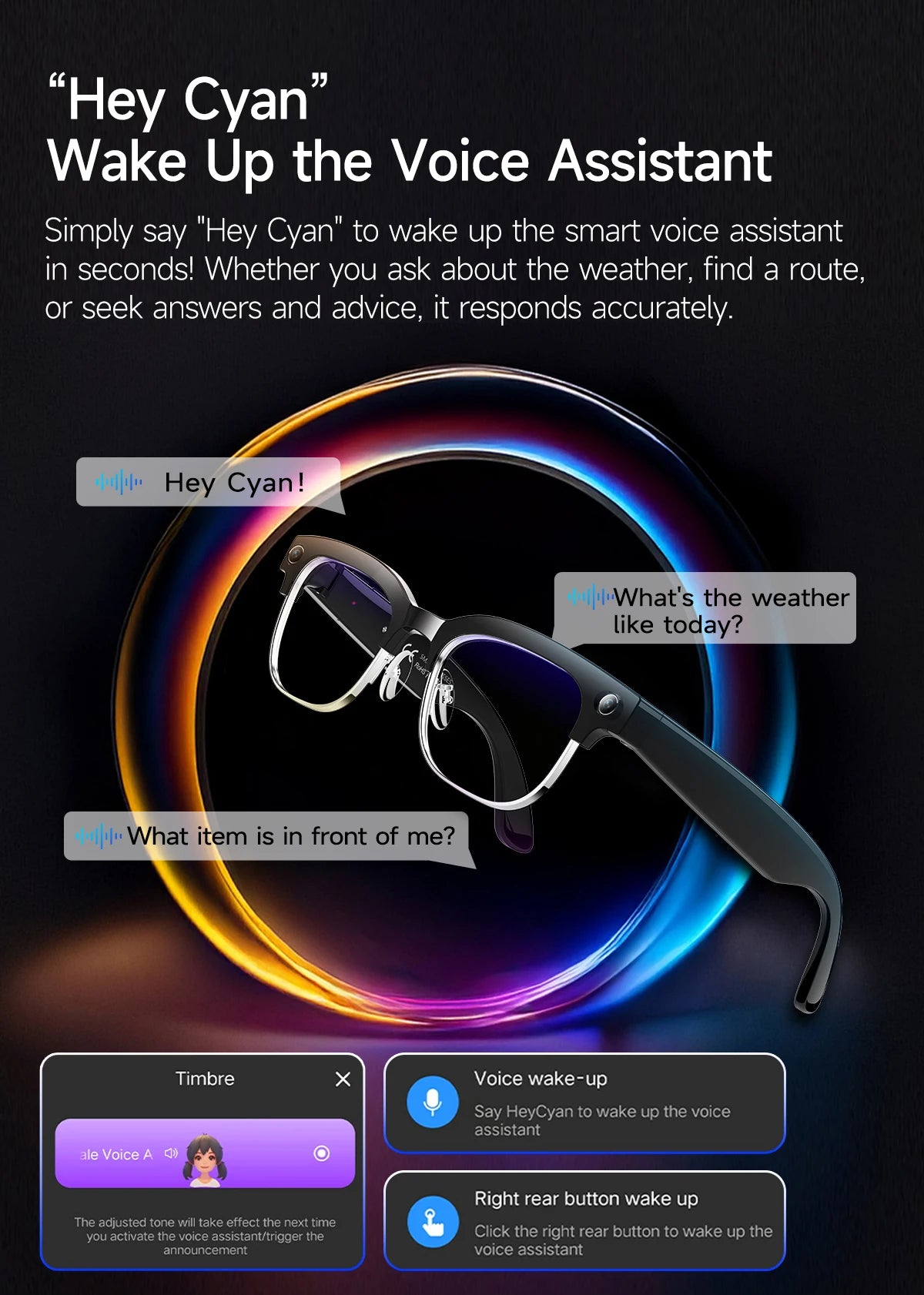 New 4K HD AI Smart Glasses 800w Pixel Multifunctional Camera Ultra Bluetooth Call Voice Assistant Music Player Smart Translation