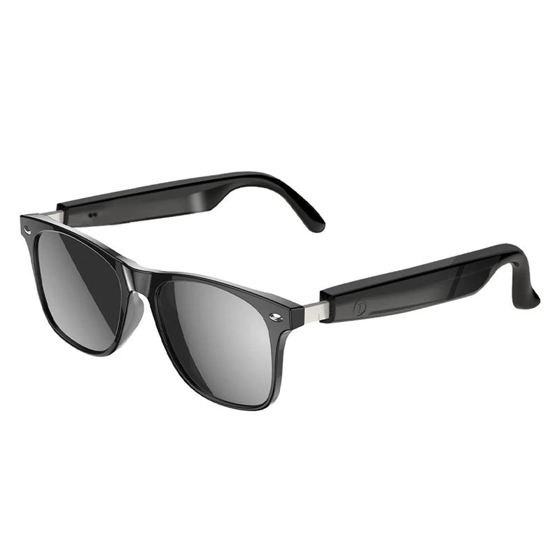 Lenovo Smart Glasses Camera Remote Shoot Bluetooth Call Music Stereo Mic Men Touch Sunglasses AI Voice Assistant For Android IOS