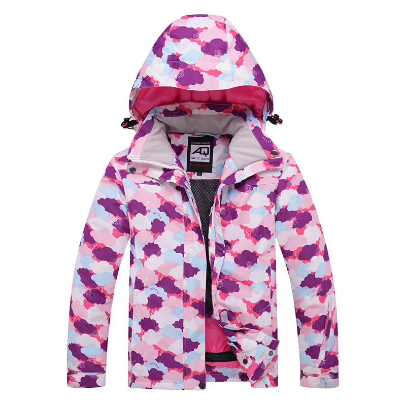 -30 Degrees Winter Thermal Warm Ski Jacket Women Waterproof Windproof Snowboard Coat Snow Costumes Female Skiing Suit 10 Colors