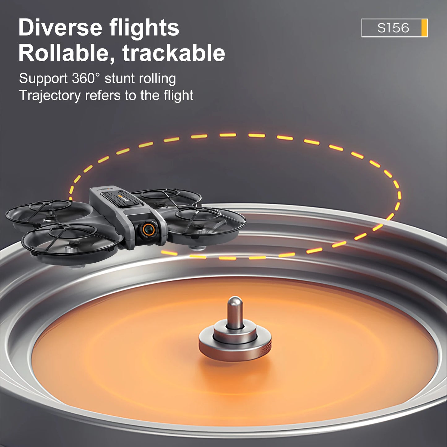 S156 Drone Professional 4K HD Dual ESC Camera FPV WIFI RC Dron Brushless Motor with Optical Flow Positioning Quadcopter Drones