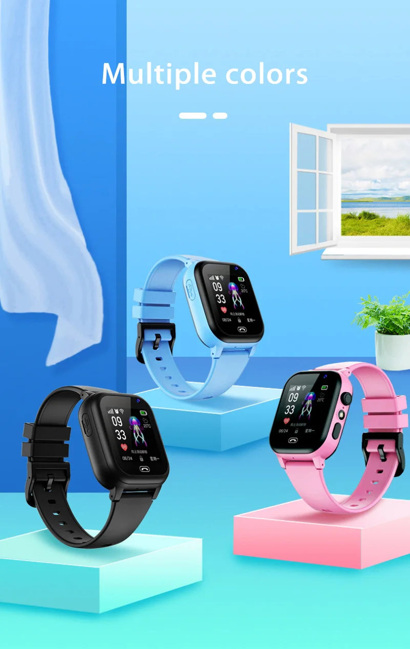Xiaomi Kids Smart Watch 5G Multifunctional Waterproof IP57 SOS GPS Camera Call Sim Card Child Gifts Sport Watches Tracker 2026