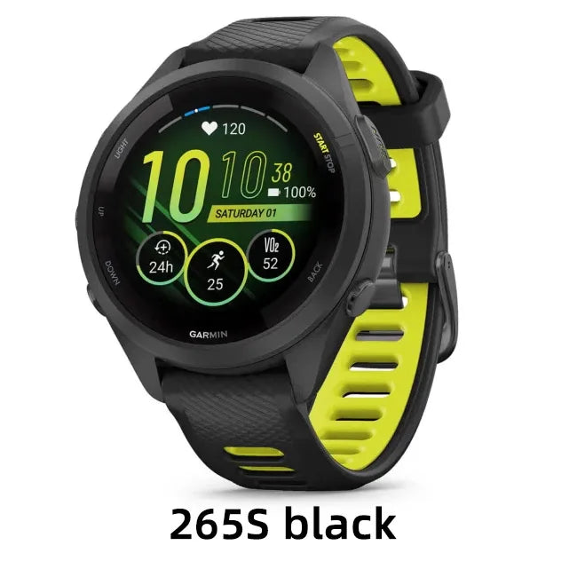 Garmin Forerunner 265/265s Sports Watch Outdoor GPS Running Fitness Marathon Swimming Chinese Heart Rate Blood Oxygen smartwatch