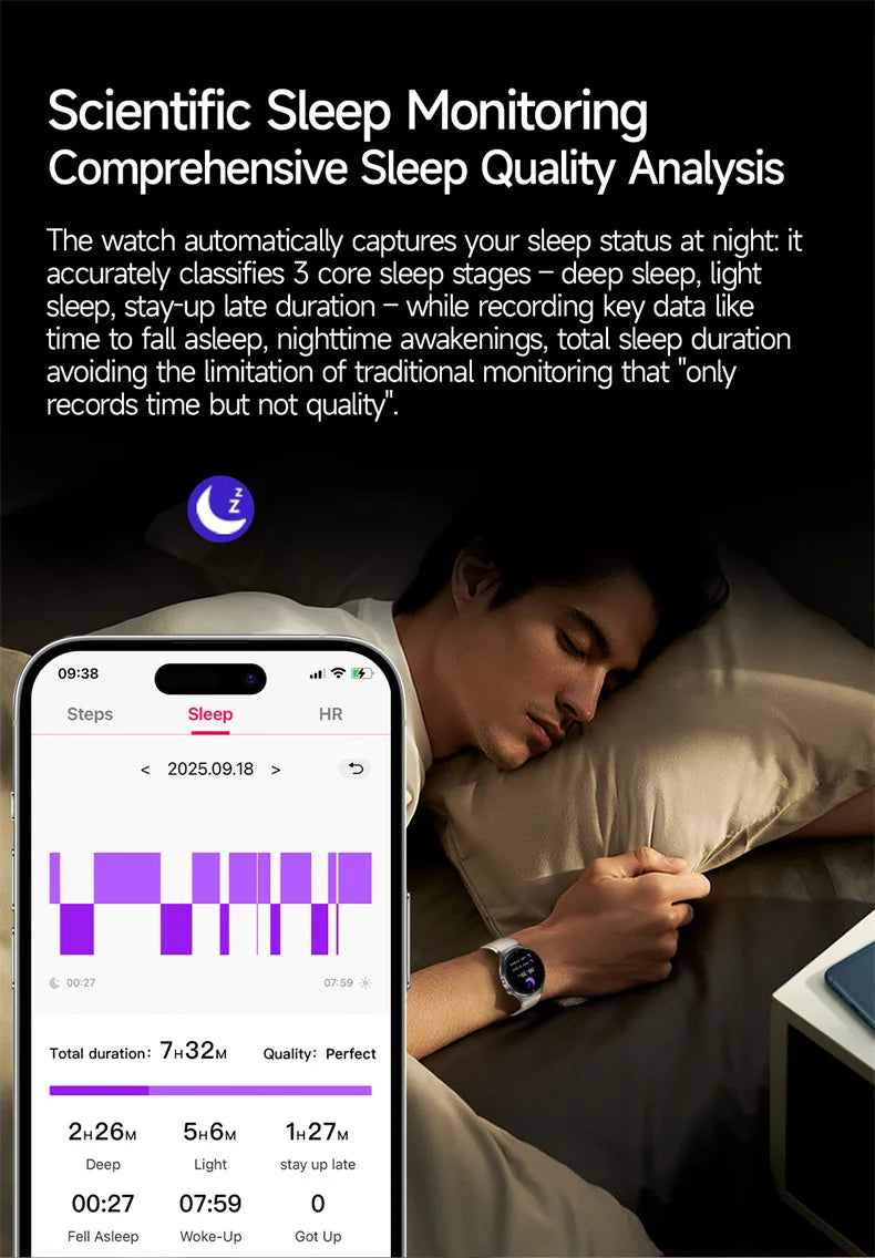 2026New Health Diagnosis Smart Watches Men Sport ECG Heart Rate Blood Pressure Uric acid Waterproof Smartwatches For Men women