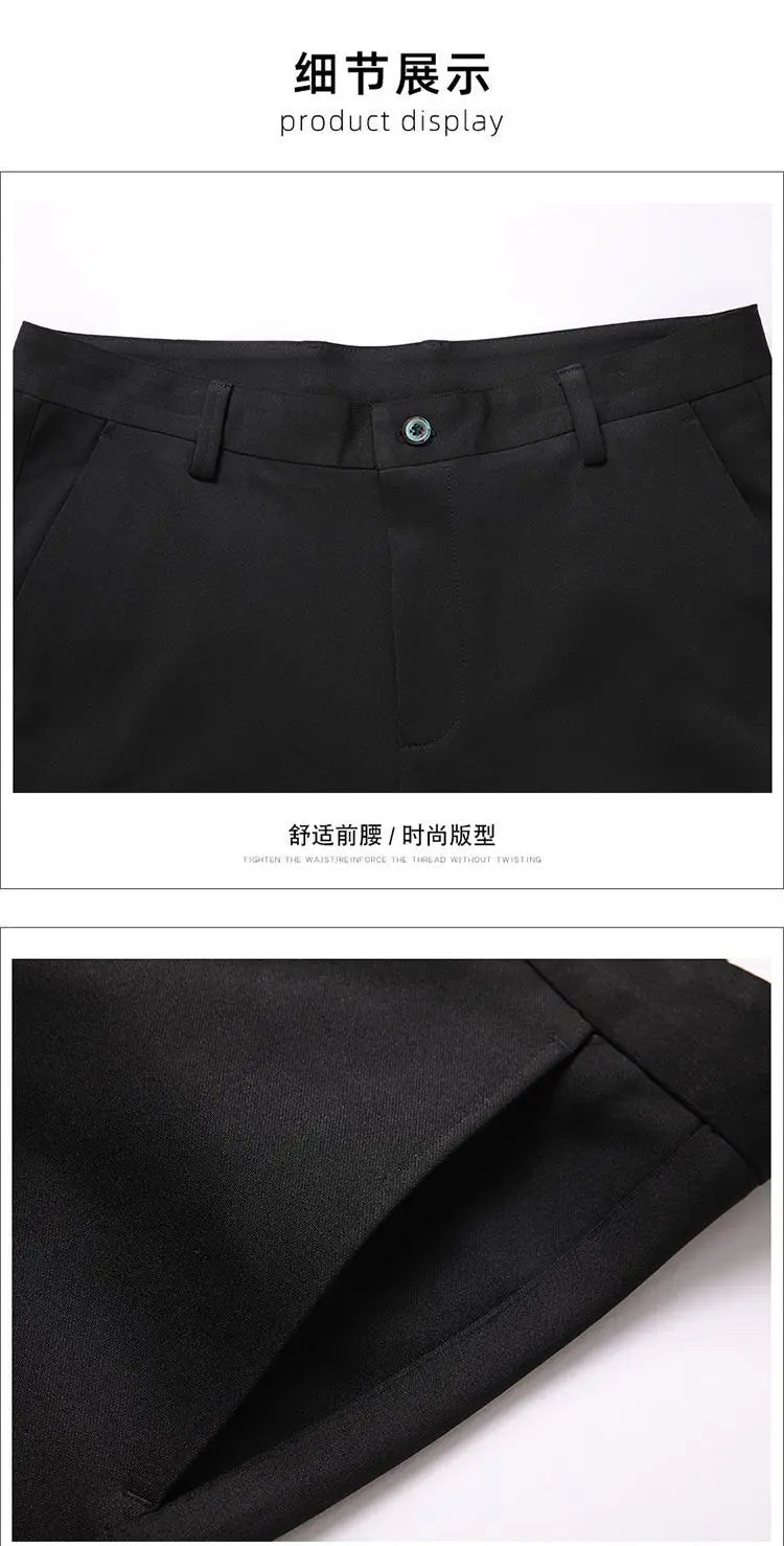 10XL Oversize Men Business Pants Winter Men's Trousers Man Casual Formal Tailoring Clothes Social Suit Clothing Slacks PantsMens
