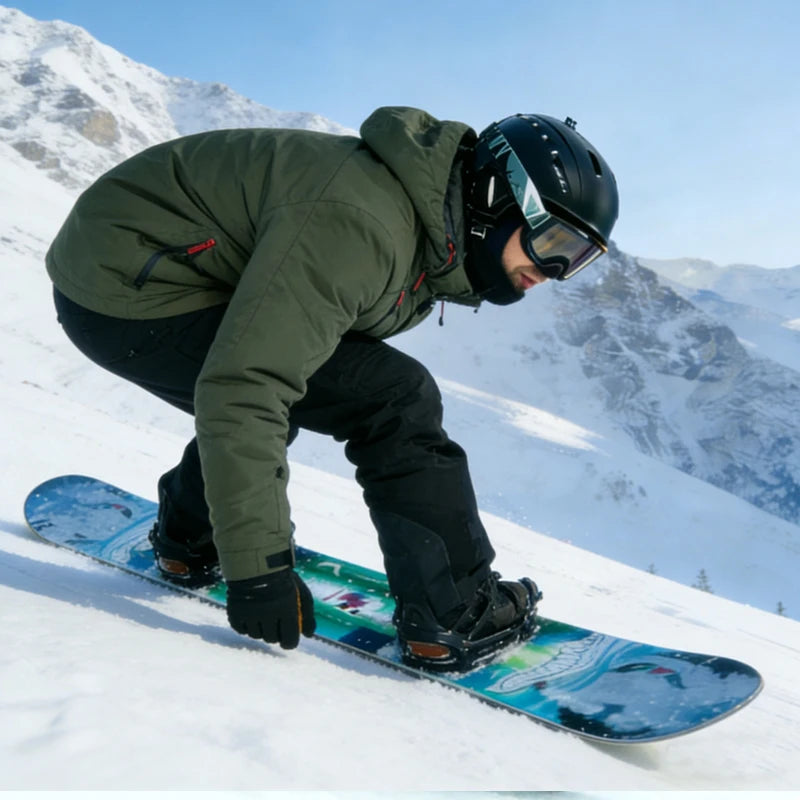 Winter Ski Suit Men Snow Parkas Warm Windproof Outdoor Sports Skiing Down Jackets and Pants Male Snowboard Wear Overalls