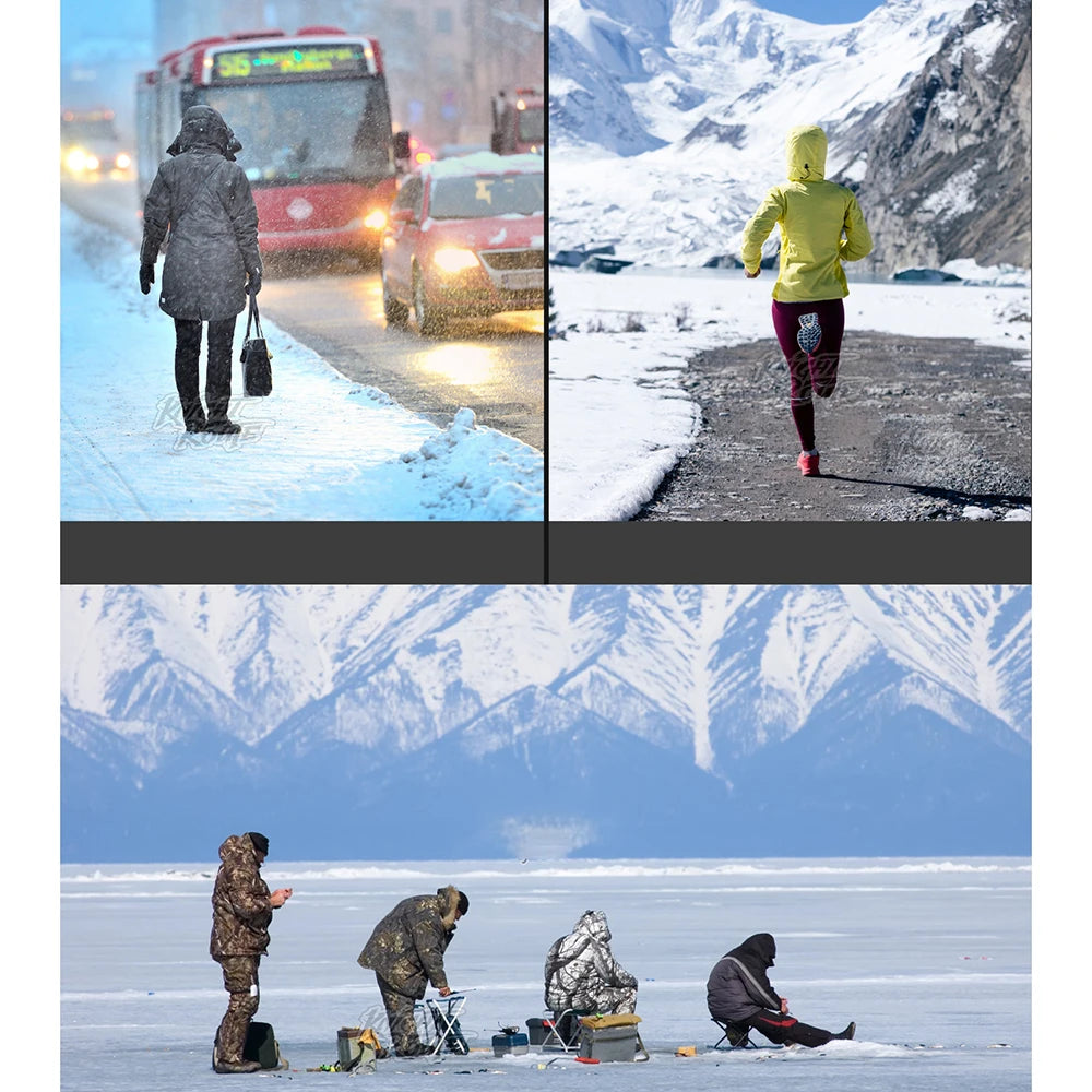 Winter Heated Pants 18-Zone Heating with Dual Control,3-Temperature Settings,Perfect for Ski and Cold Weather Work as Casual
