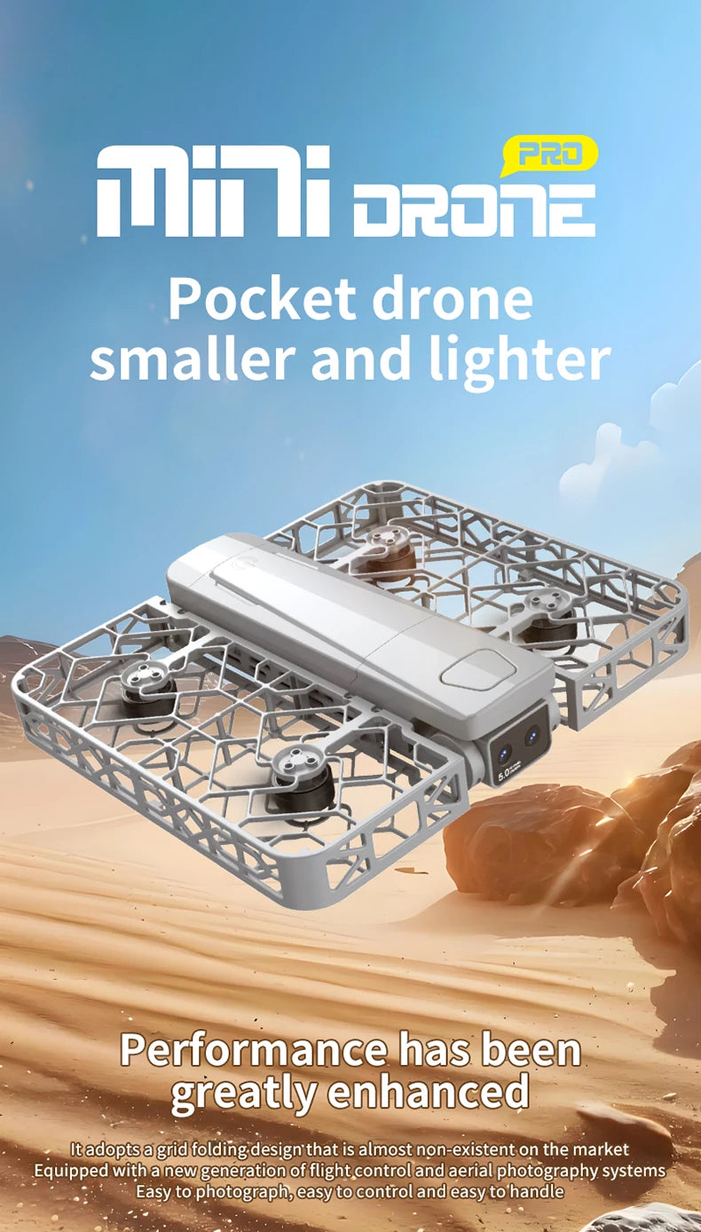 2025 NEW S161 MAX MIni Drone Cam 4K HD Professinal Dual Camera 4.5-inch screen UAV With screen brushless motor Quadcopter Drones