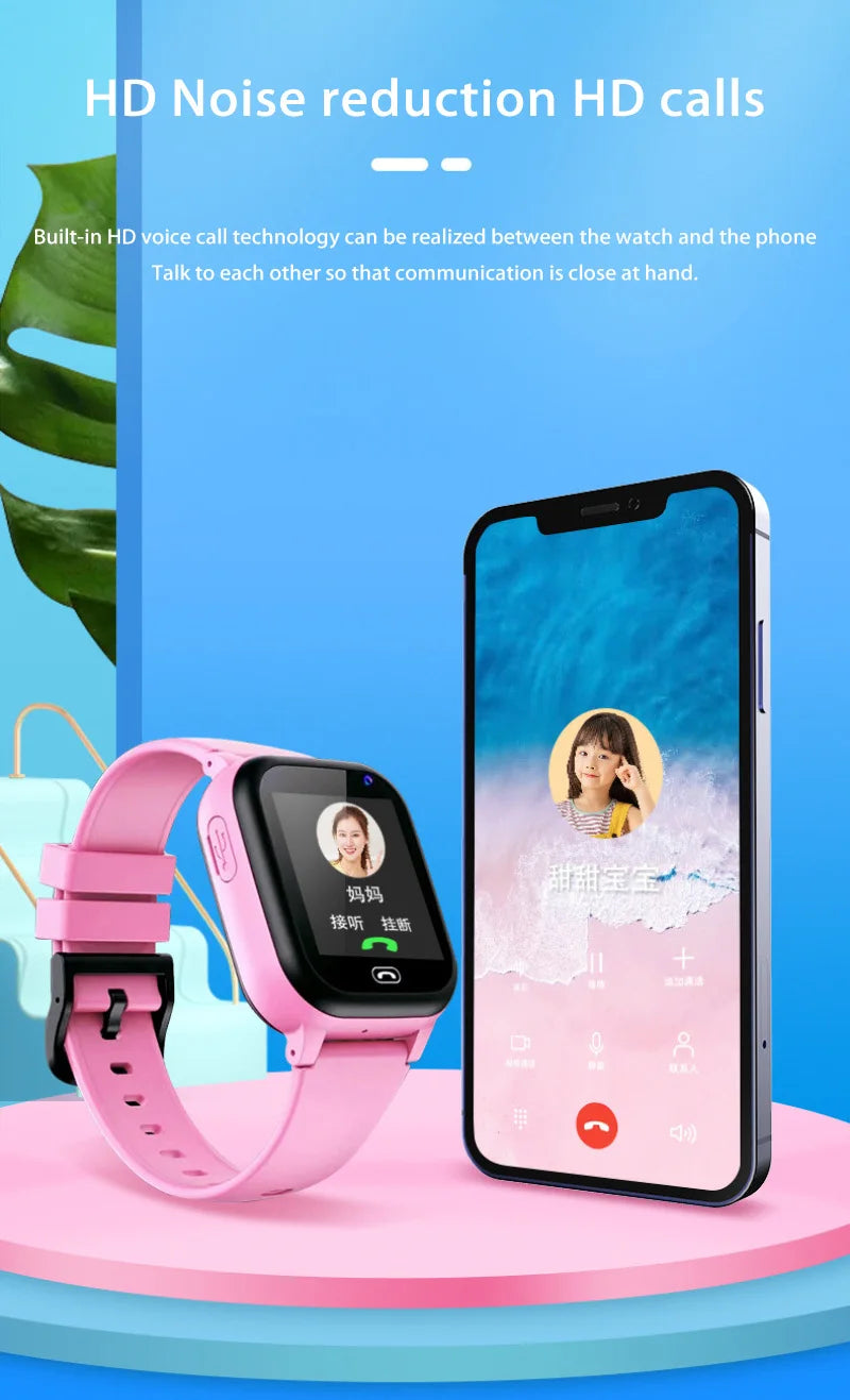 Xiaomi Kids Smart Watch 5G Multifunctional Waterproof IP57 SOS GPS Camera Call Sim Card Child Gifts Sport Watches Tracker 2026