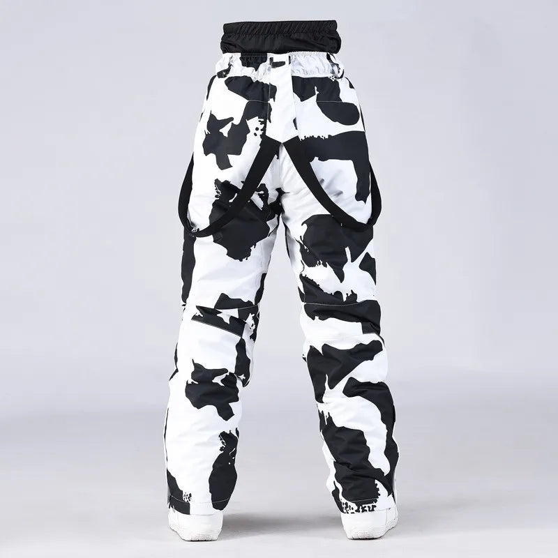Windproof Outdoor Sport Trousers for Men and Women, Alpine Overalls, Waterproof Ski Pants, Warm Overalls, Big Ski Pants, Mountai