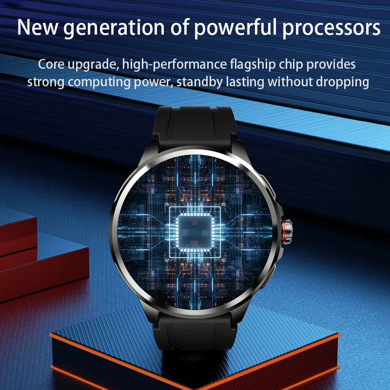 Original H99 Smart Watch Android Watches Amoled Smartwatch With 190° Rotary Camera Google Play Store 1.95inch Amoled Screen