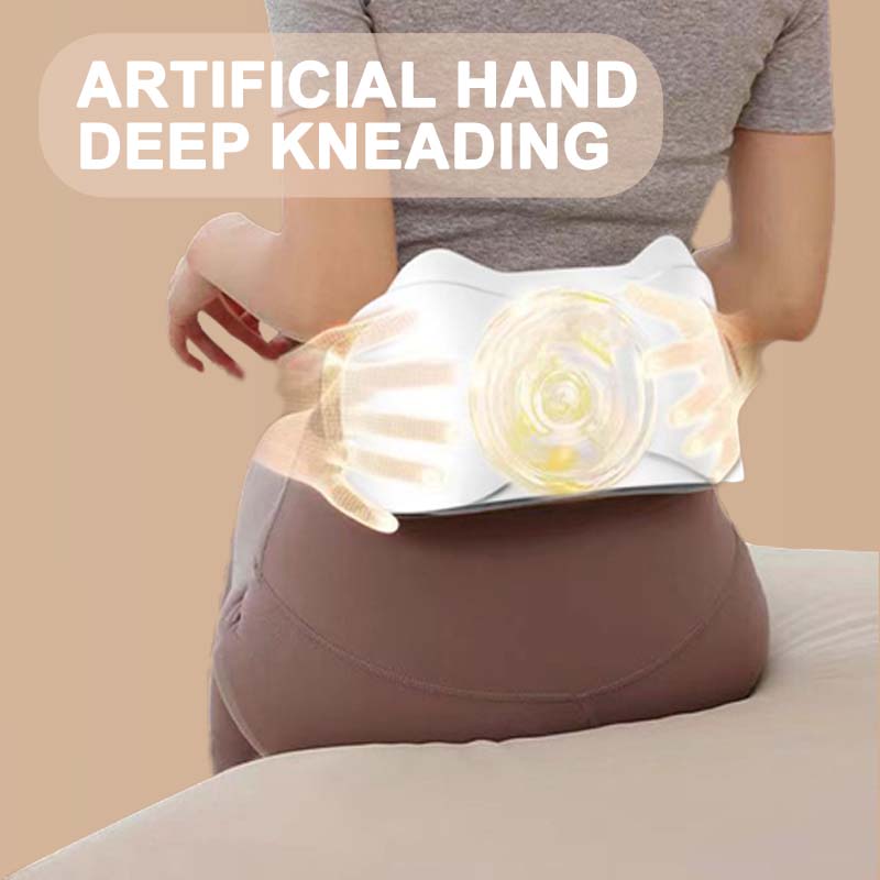 Electric Wireless Abdominal Massager for Fat Burning & Digestion 3-gear Speed Adjustable Lazy Workout HomeFitness Body Sculpting
